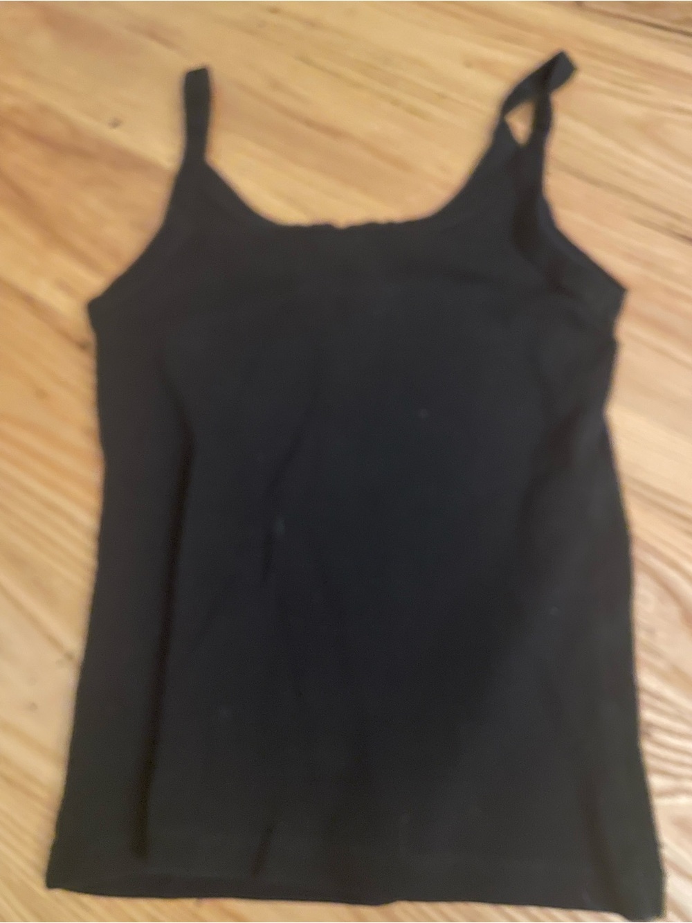 H&M Black Ribbed  Women's Camisole Tank Top